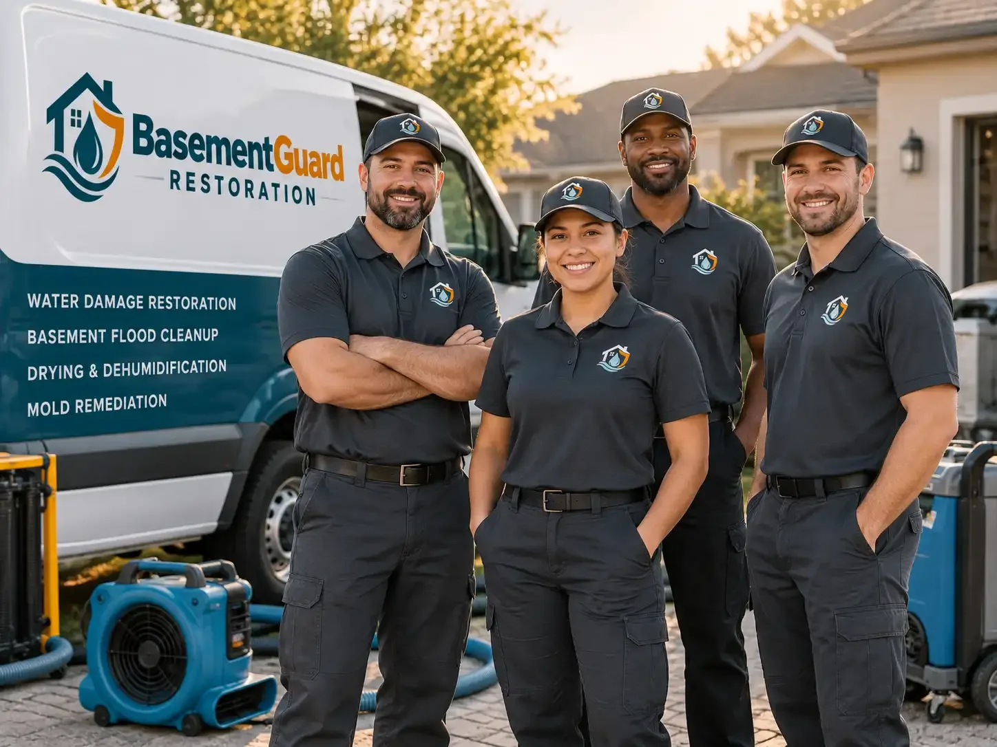 Basement Water Damage Restoration company in Huxley, IA
